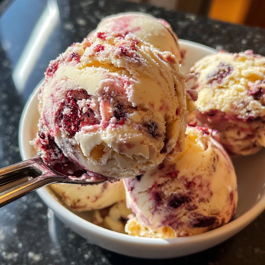 Eis Selber Machen Mit Beerenmix