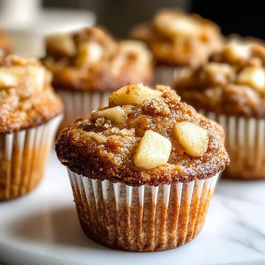 Köstliche gesunde Apfel-Zimt-Griechen-Joghurttörtchen