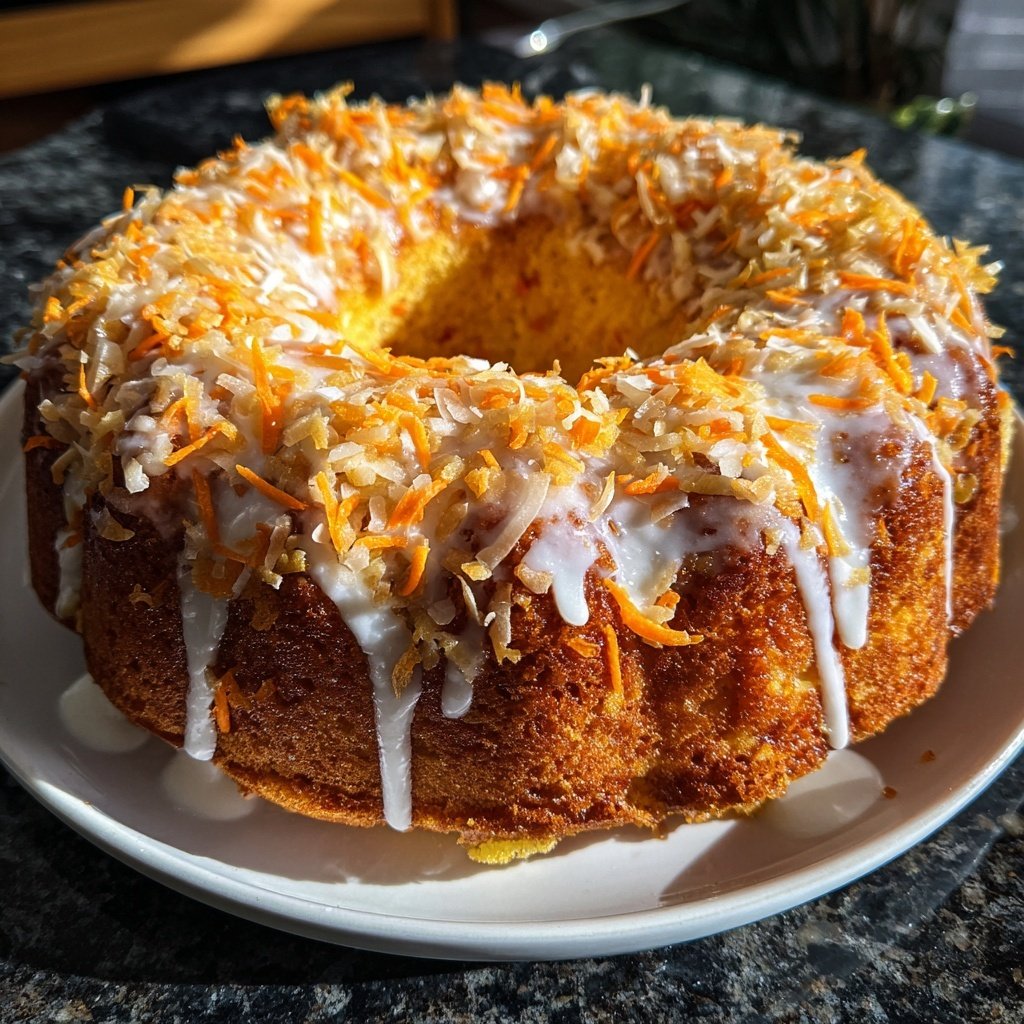Karottenkuchen Mit Kokos