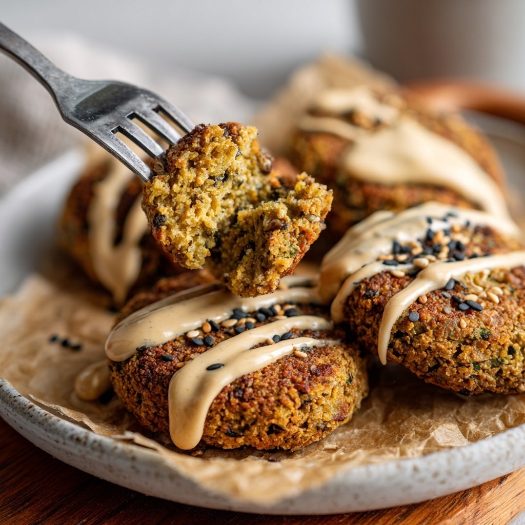 Falafel mit Sesamsauce