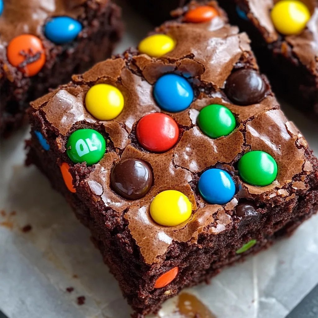 M&M Brownies