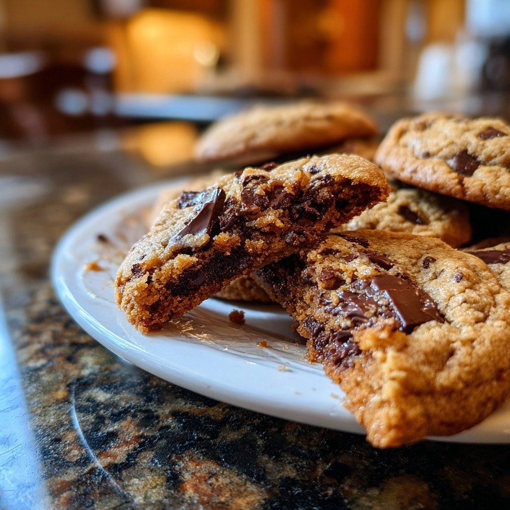 Cookies mit Zartbitterschokolade