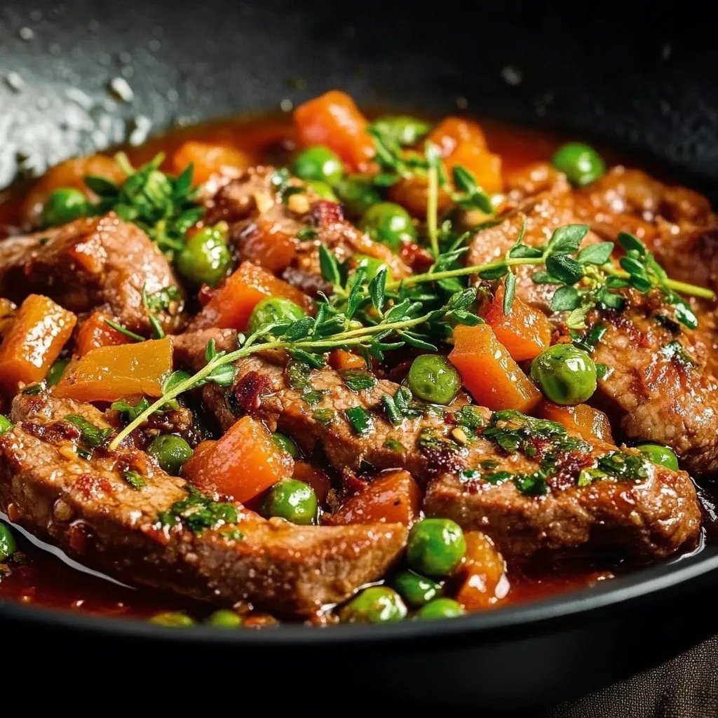 Türkische Bohnen-Hackfleisch-Pfanne