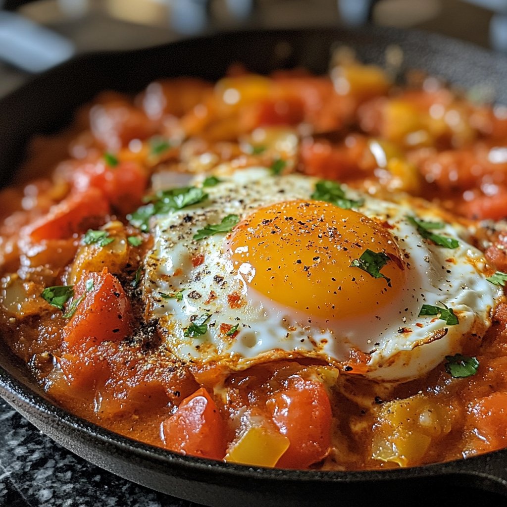 Shakshuka mit Paprika