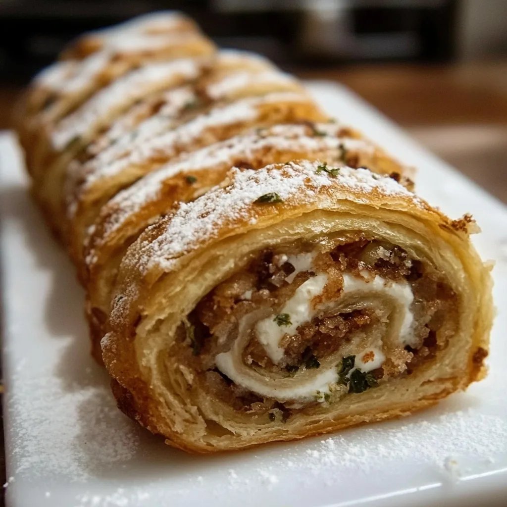 Nuss-Rolle OHNE Mehl und in ein paar Minuten zubereitet