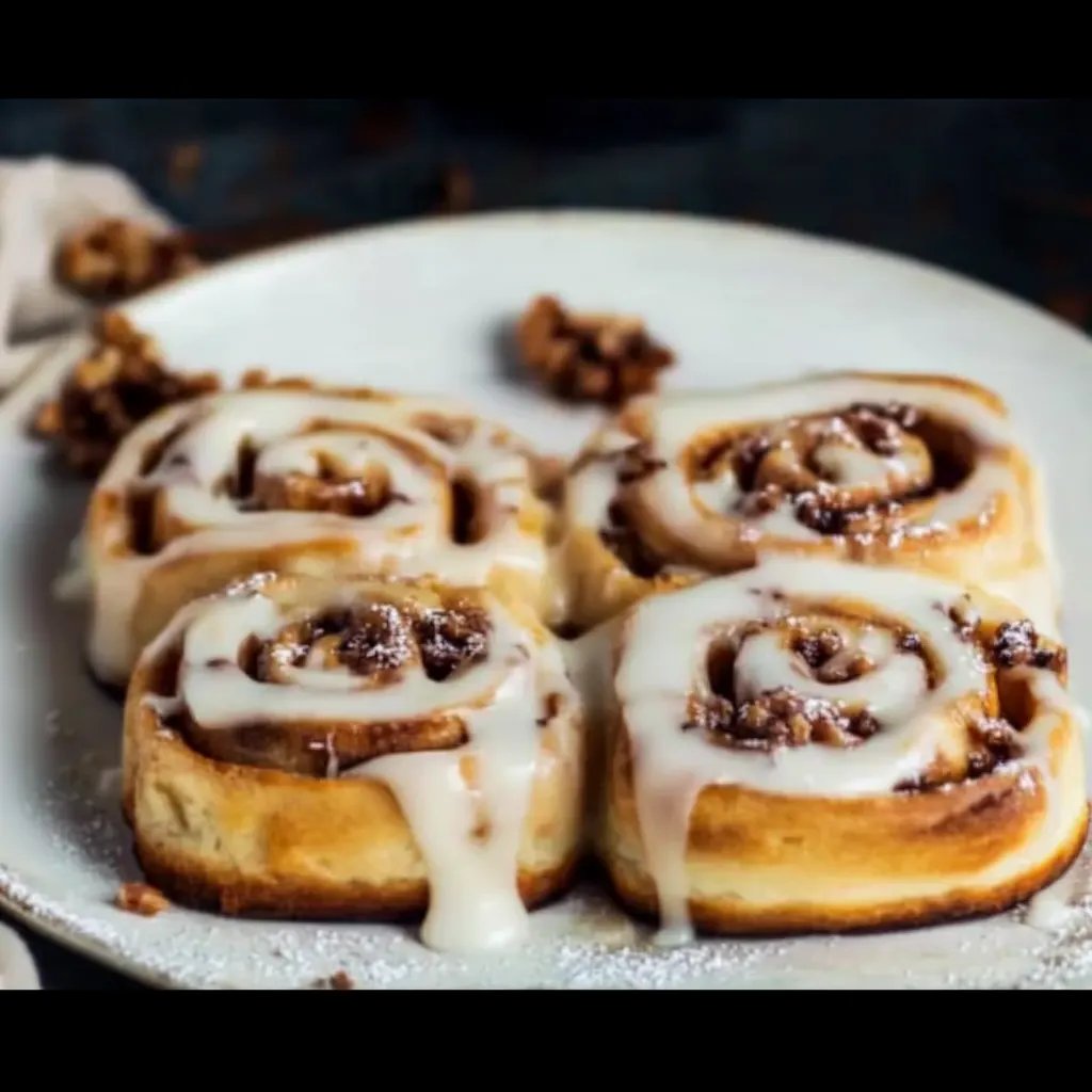 Selbstgemachte Zimtschnecken