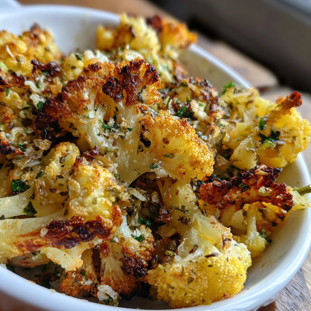 Blumenkohl mit Kräutern