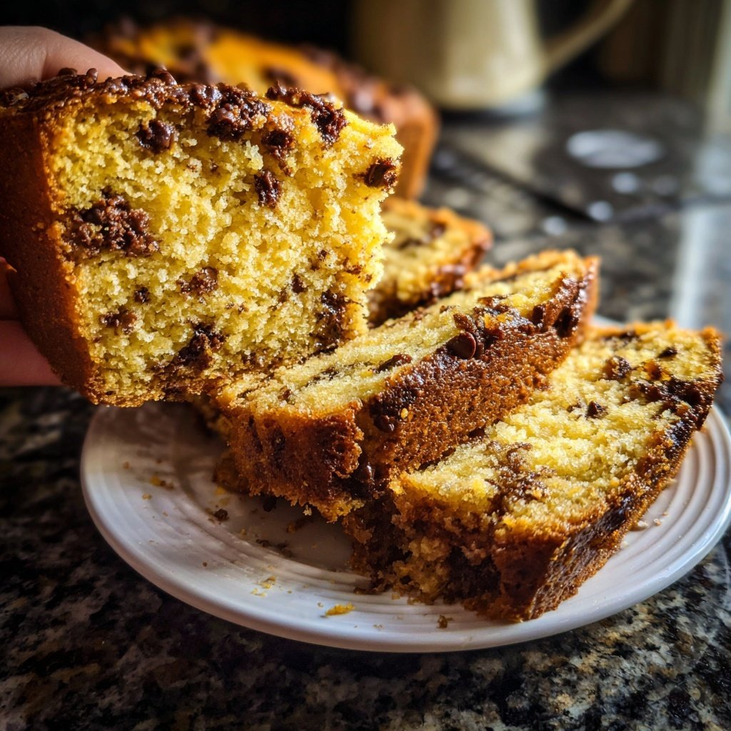Bananenkuchen mit Schokotropfen