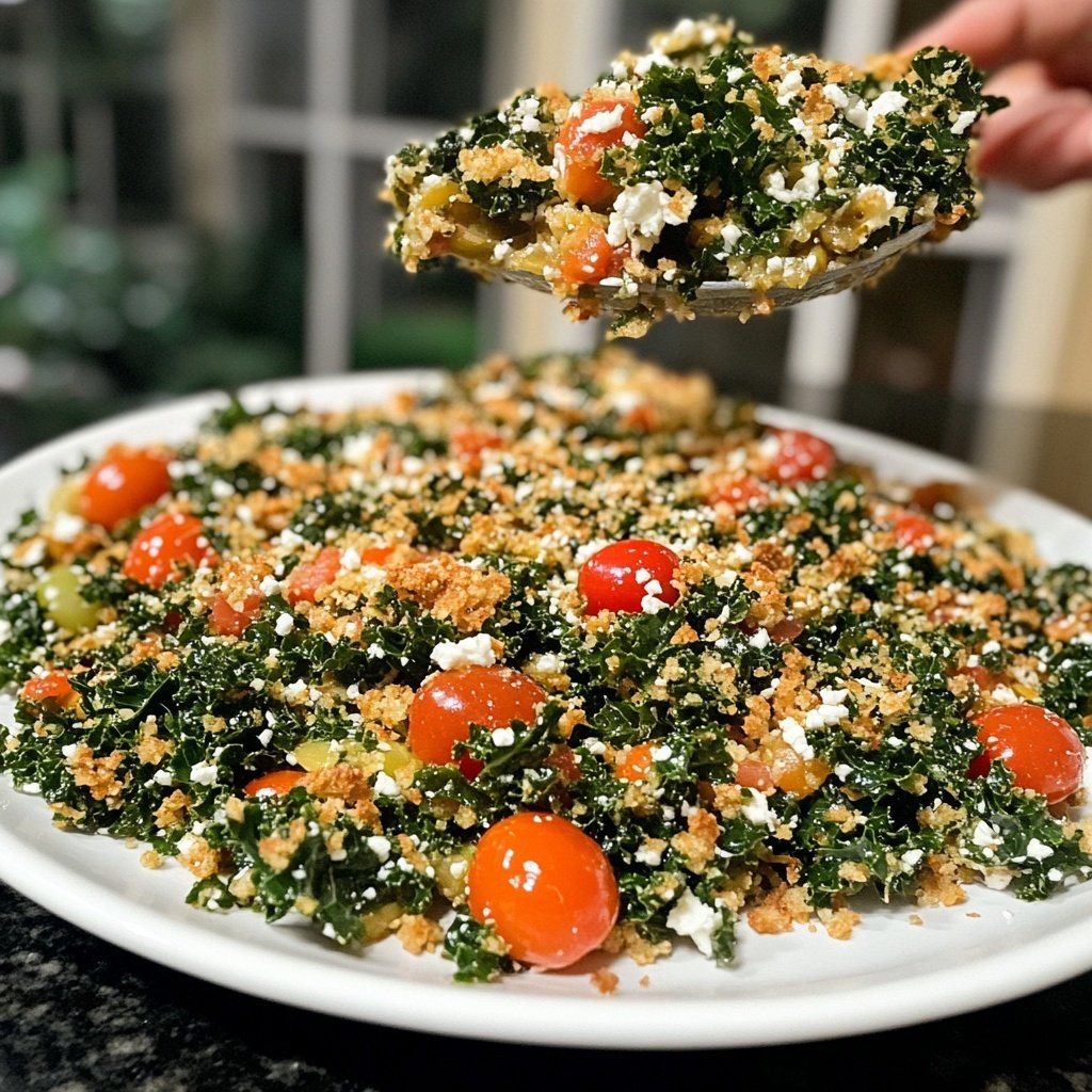 Wholesome Kale Delight – Frischer Salatgenuss