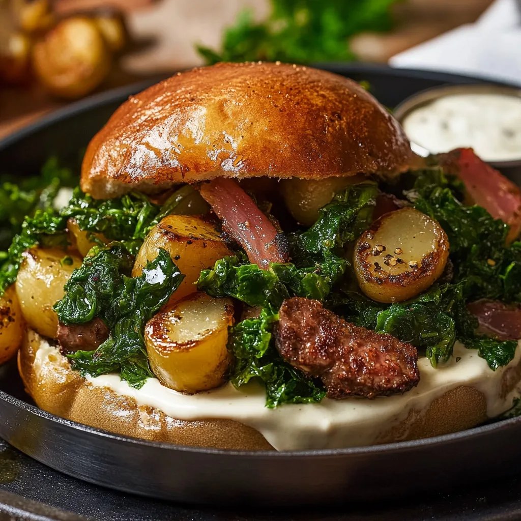 Würziges Soulfood: aromatische Grünkohlpfanne!