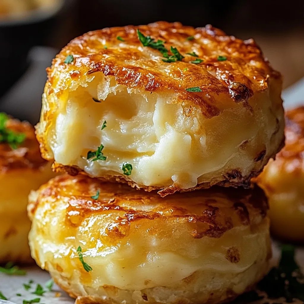 Mashed Potato Cheese Puffs