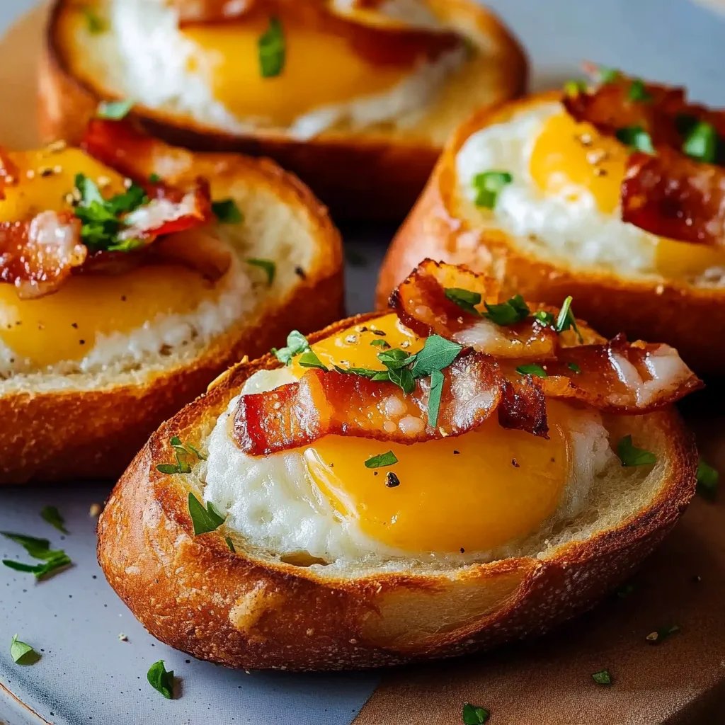 Gefüllte Frühstücksbrötchen