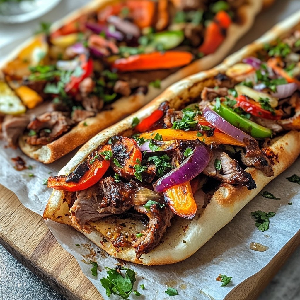 Döner mit orientalischen Gewürzen