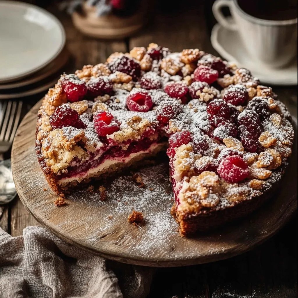 Zwetschgenkuchen mit Rührteig und Streuseln