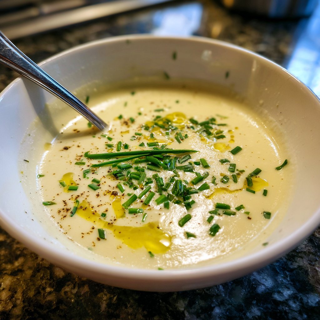 Blumenkohlsuppe cremig mit Hafermilch
