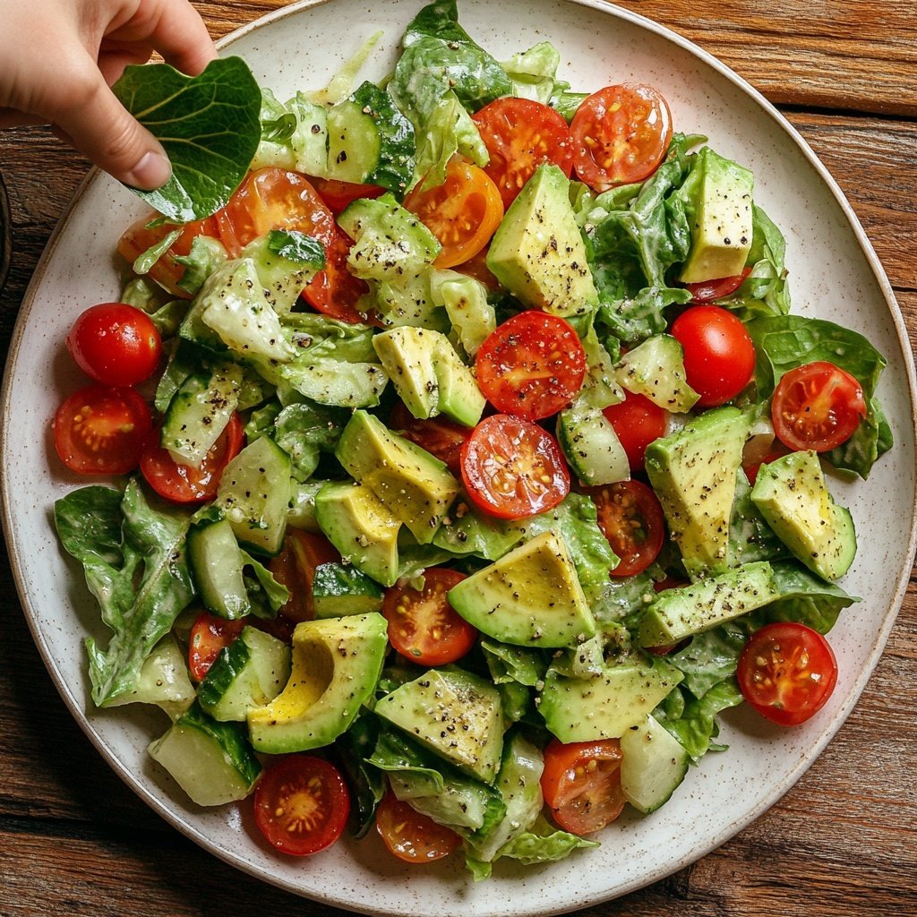 Einfacher Grüner Salat