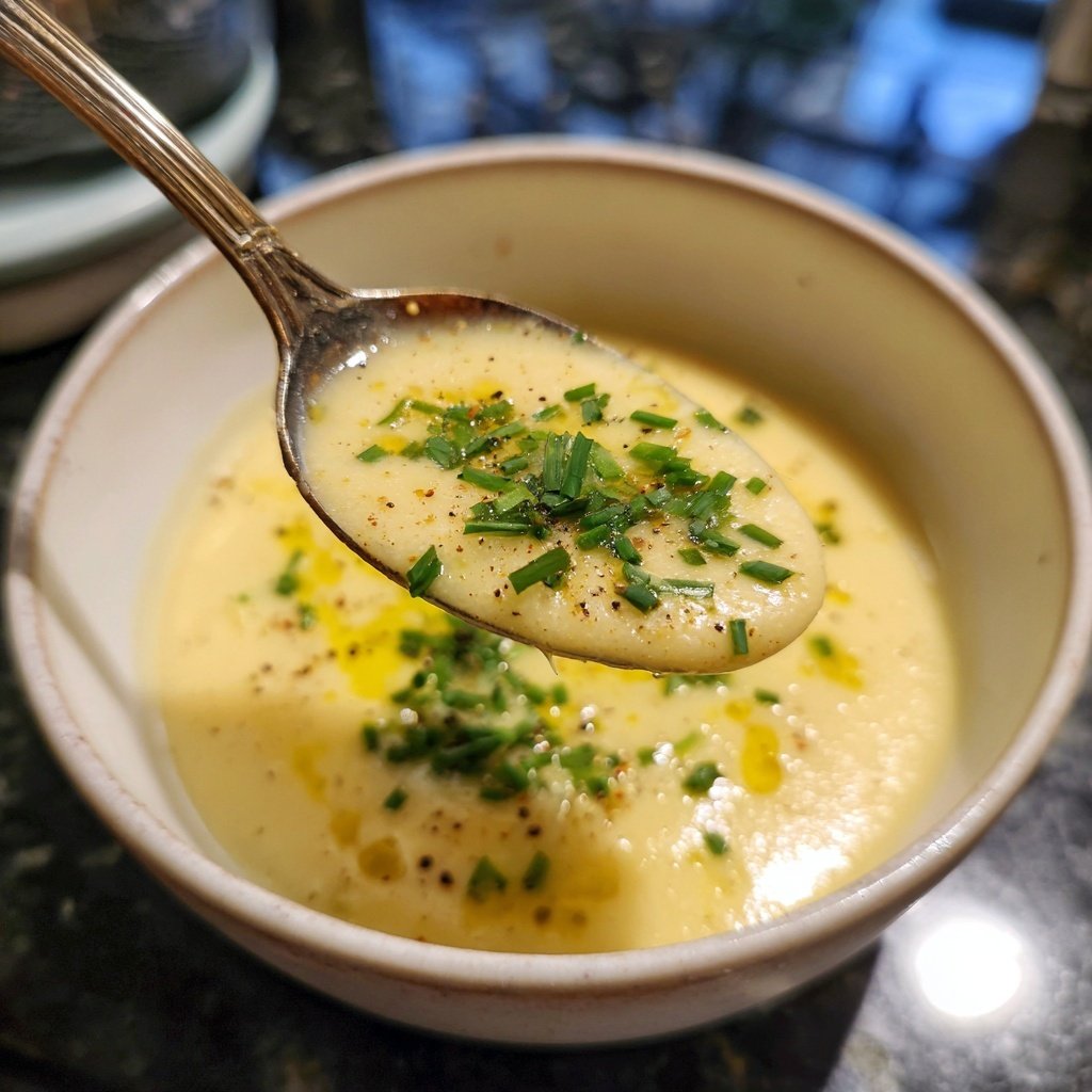 Blumenkohlsuppe mit mildem Geschmack