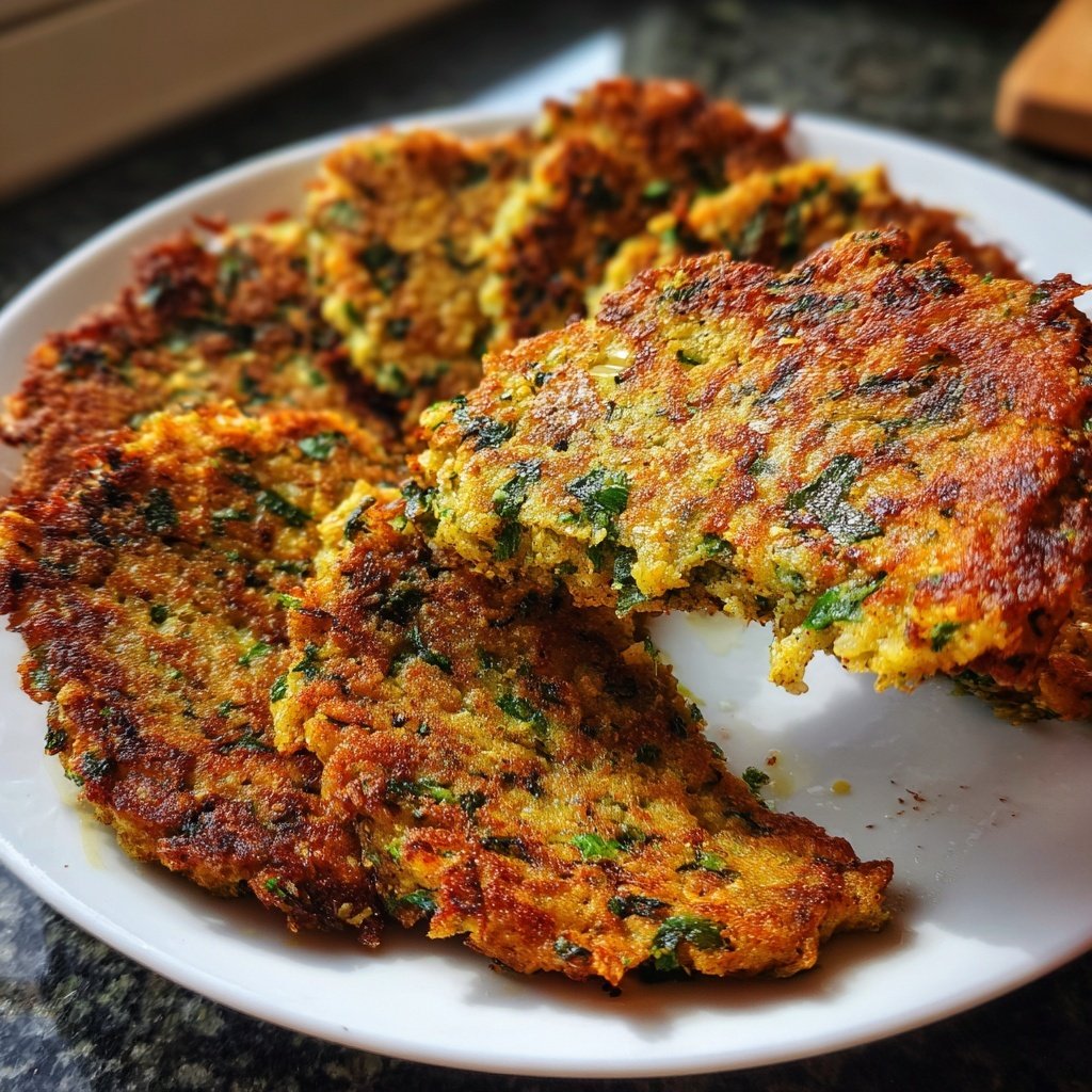 Linsenbratlinge mit Senf