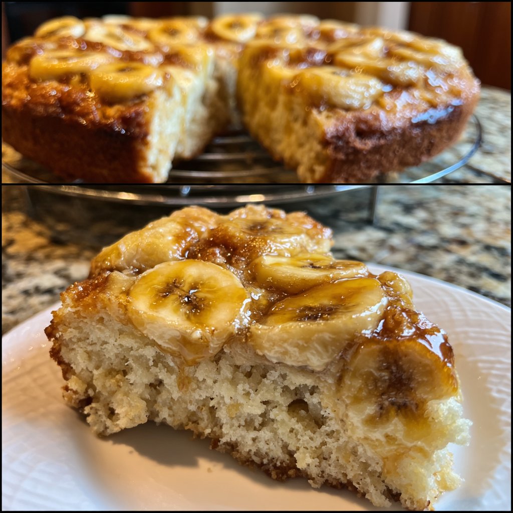 Bananenkuchen mit Öl