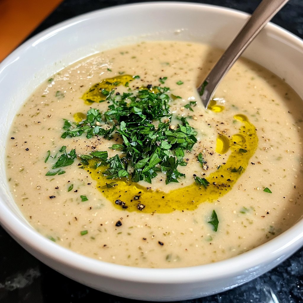 Blumenkohlsuppe vegetarisch