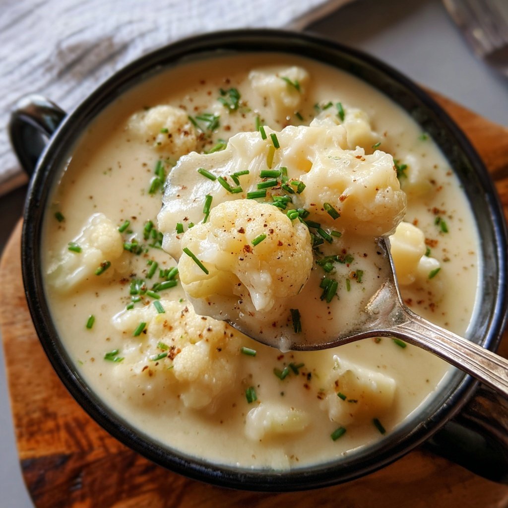 Blumenkohlsuppe low carb