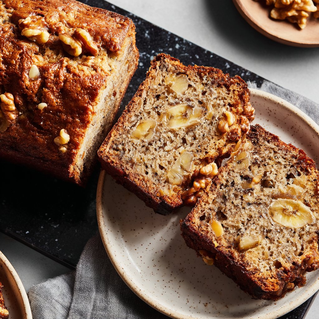Bananenbrot zum Frühstück