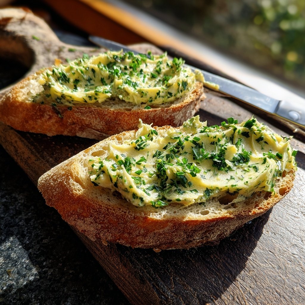 Kräuterbutter Mit Knoblauch Und Limette