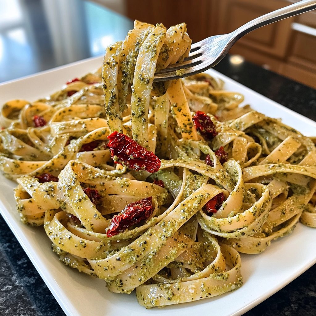 Pasta mit Pesto Rosso