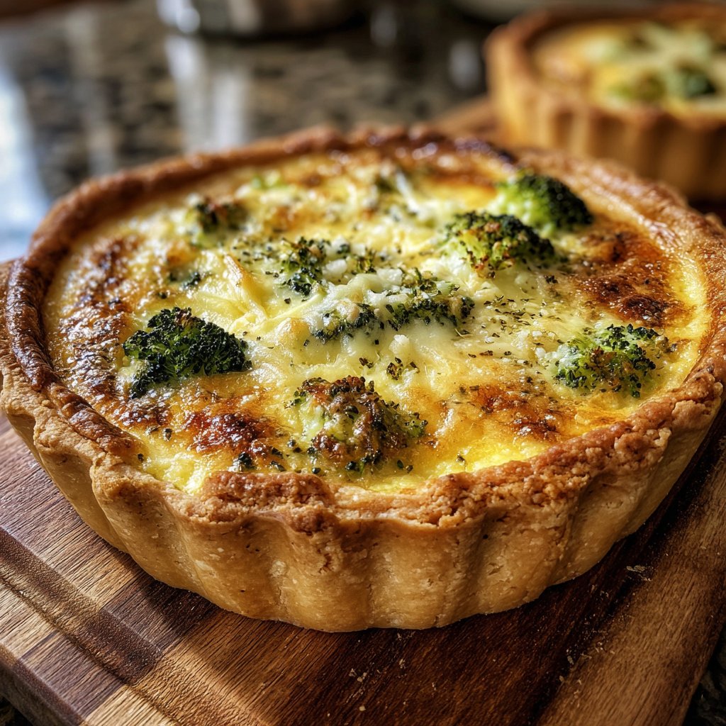 Brokkoli-Käse-Quiche